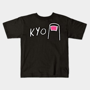 Kyoto Pun - KYO "TOE" - Japanese Humor - Funny Japan Kids T-Shirt